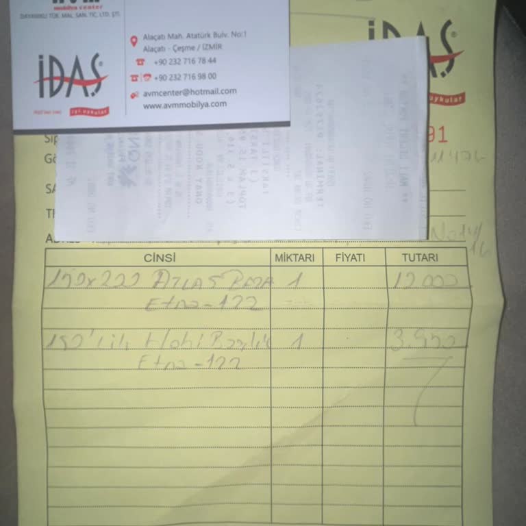 İdaş Alaçatı Bayii Çeşme/İzmir