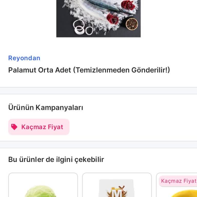 Migros Reklamları Palamut Reklamı