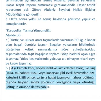 Güney Akdeniz Hayvanı Kabul Etmemesi Ve Personelin Saldırgan Tavırları