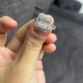 Bluediamond Yüzük- Pırlanta Düşmesi