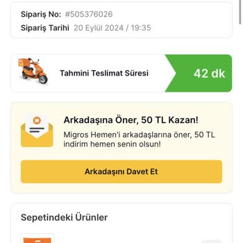 Migros Sanal Market Gecikme, İlgisizlik