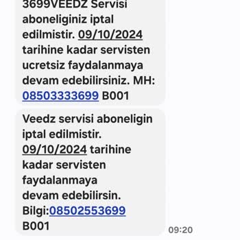 Veedz-tr.com Adıma İsteğim Dışında Veedz Üyeliği Yapıldı