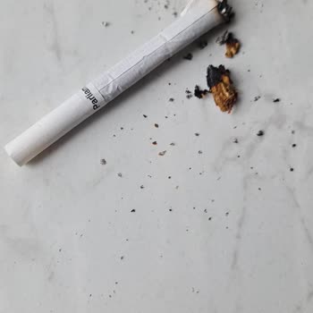 Parliament Sigarasından Çıkan Odun Parçaları