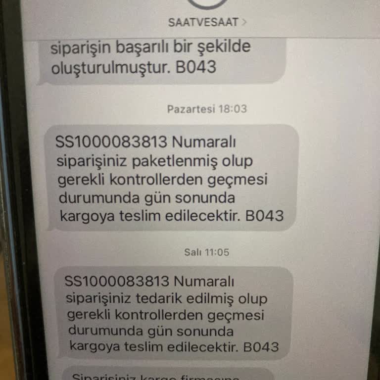 Saat & Saat Online Siparişte Yanıltıcı Ürün Bilgisi Ve İade Sorunu