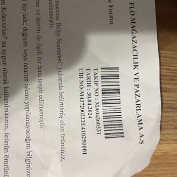 FLO Ayakkabı FLO Mağazasından Aldığım Ayakkabı 3 Ayda Aşındı Ve Garanti Kabul Edilmedi