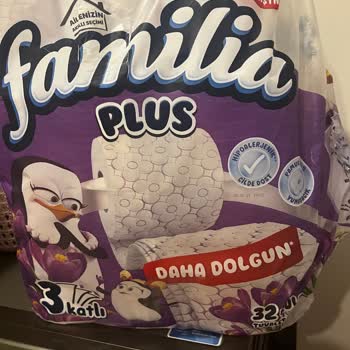 Familia Tuvalet Kağıdı Rulosunun Yarısı Farklı! İmalat Hatası.