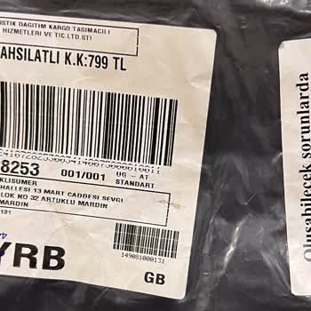 Aras Kargo Yanıltıcı Ürün Gönderimi Ve İletişimsizlik