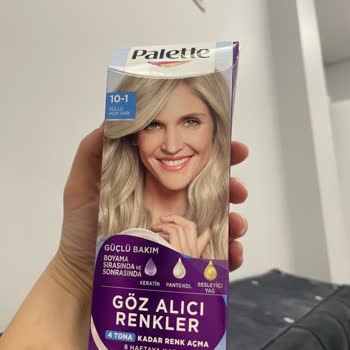 Palette Küllü Sarı Saçımı Boyadım Kafamda Yaralar Oluştu