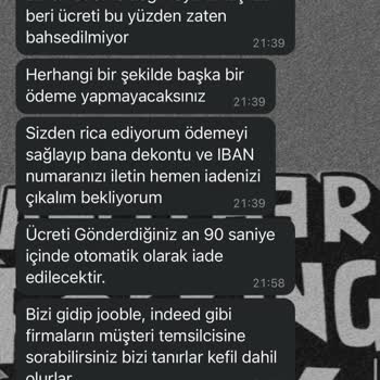 Yenibiris.com Yanıltıcı İş İlanları Ve Para Talebi Sorunu