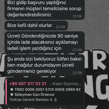 Yenibiris.com Yanıltıcı İş İlanları Ve Para Talebi Sorunu