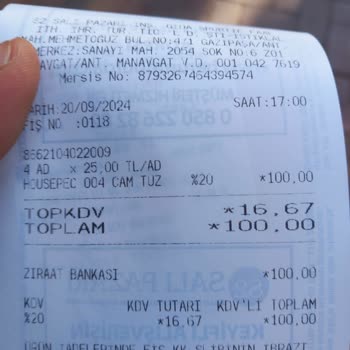 Gazipaşa 82 Salı Pazarı Mağazası Fiyatta Müşteriyi Yanıltma