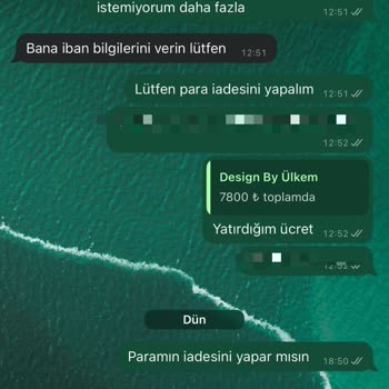 Design By Ülkem Siparişleri Göndermiyor Para İadesi Yapmıyor