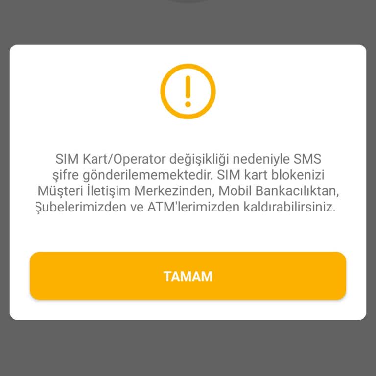 Operatör Değişikliği Yüzünden VakıfBank Mobil Uygulaması