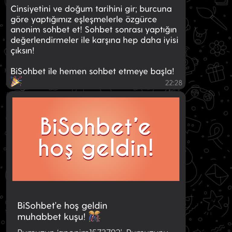 BİP Üzerinden Bisohbet Kayıt