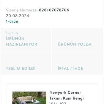 Vivense Teslimat Süresi Ve Teslim Edilmeme Problemi