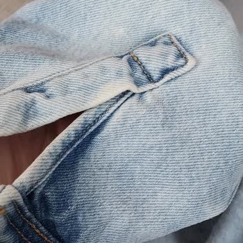 Mavi Marka Kot Ceketin 5-6 Kullanımda Geldiği Hal