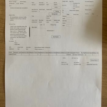 N11 Aldığım Kurutma Makinesinde Üst Tabla Problemi Ve Çözüm Bulunamaması
