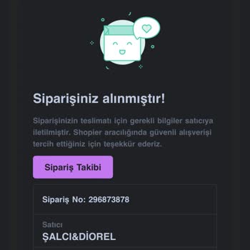 Shopier Kargolanmayan Şal Ve İlgisiz Satıcı