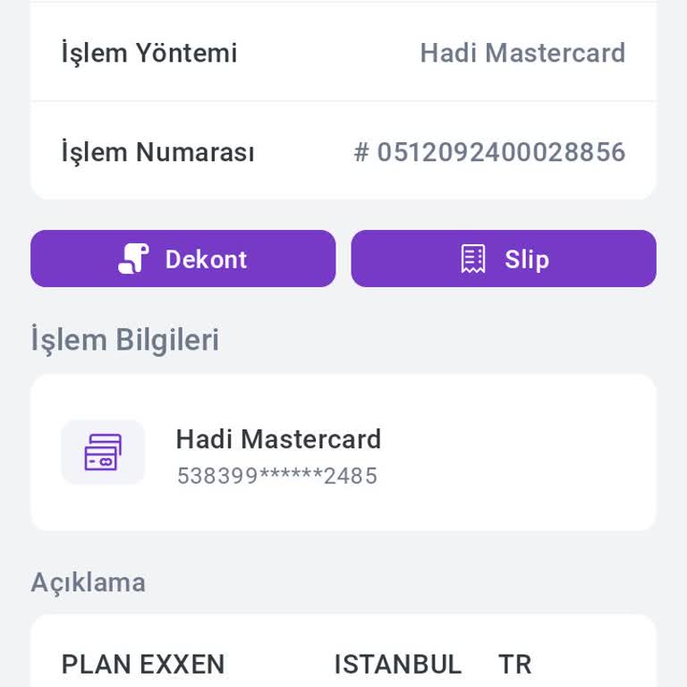 Exxen İade Talep Ediyorum