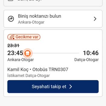 Kamil Koç İle Yaşanan Uzun Rötar Ve Hizmet Eksiklikleri