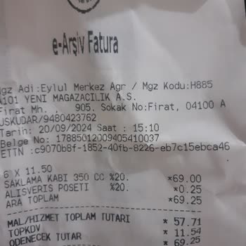 A101 Mağazasında Etiket Fiyatı Ve Kasadaki Fiyat Farkı