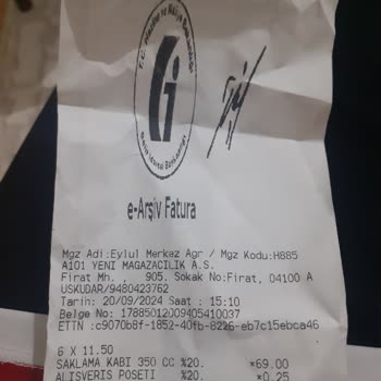 A101 Mağazasında Etiket Fiyatı Ve Kasadaki Fiyat Farkı