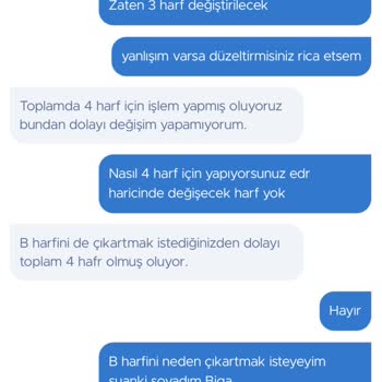Obilet.com Müşteri Yanlış Bilgi Bilet Soyadı Değişikliği Yapılmaması