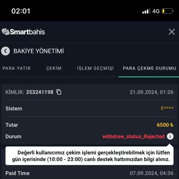 Smartbahis Ödeme Yapmıyor Yatırım Yapmayın