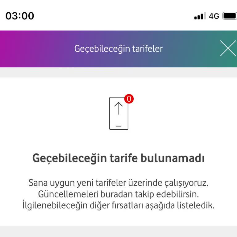 Tarife Değişikliği Sorunu ve Müşteri Hizmetleri Desteği Eksikliği