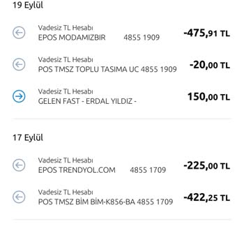 Modamizbir Karttan Para Çekildi Sipariş Gözükmüyor