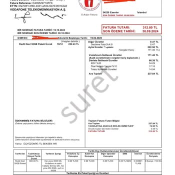 Vodafone Yanımda Premium Üyelik Ücreti Sorunu