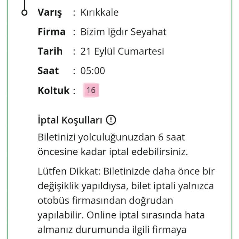 Bizim Iğdır Turizm Otobüsün Gelmemesi Ve İletişim Sorunları