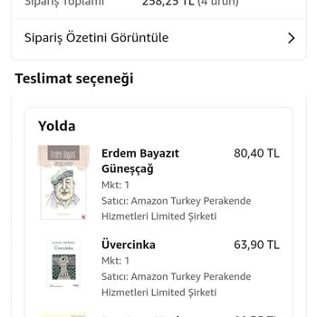 Amazon Gelmeyen Kitap Para İadesi