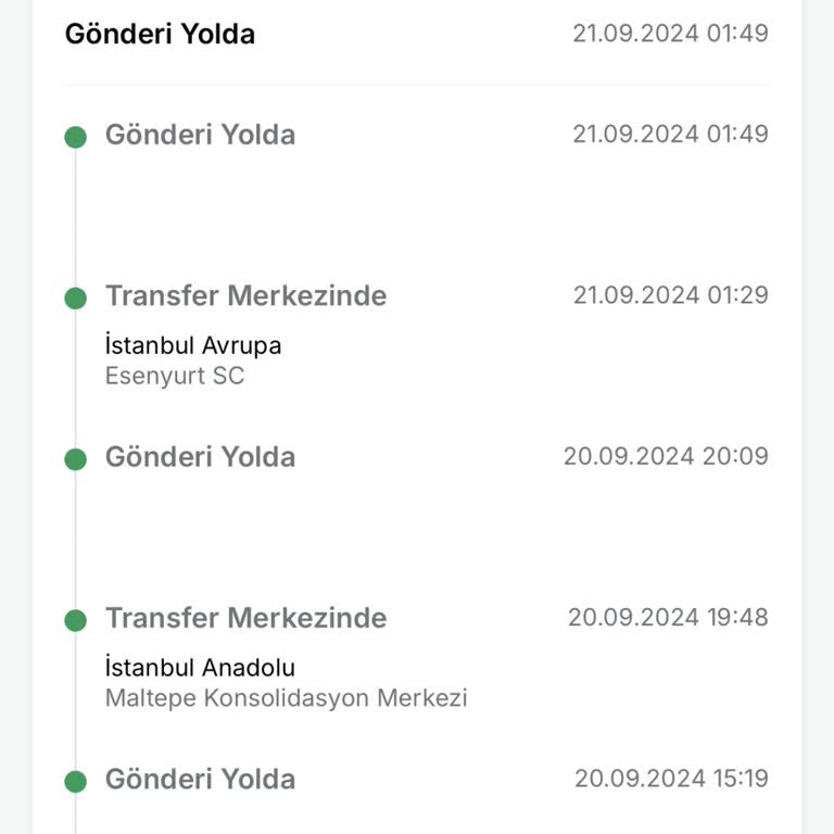 Trendyol Express Maltepe Konsolidasyon Merkezi Sorumsuzluğu