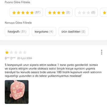 Trendyol Müşteriyi Bilinçli Mağdur Eden Satıcısını Koruyor
