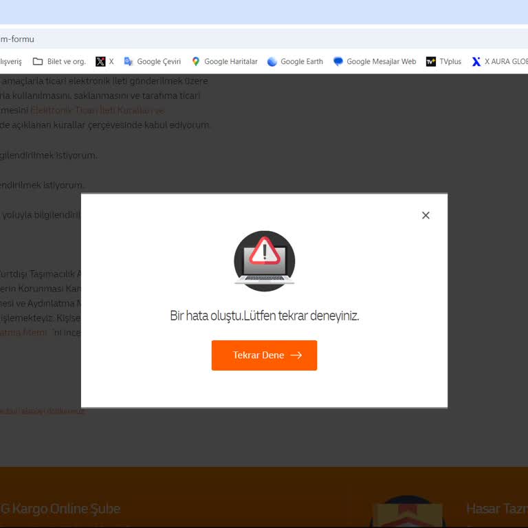 MNG Kargo Firmadan Gelen Paketimi Kaybetti