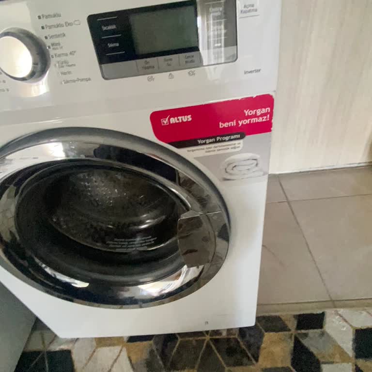 Altus Çamaşır Makinem Sarsıntılı Çalışıyor