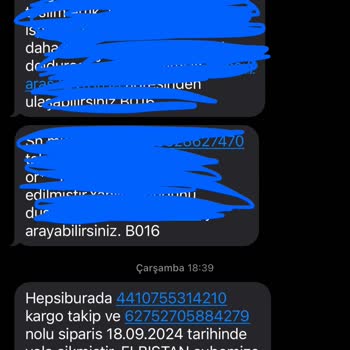 Hepsiburada Aras Kargo Kargoya Verilmeyen Ürünü Kargoya Verildi Gösteriyor