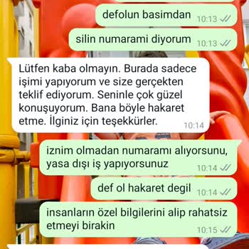 Kariyer.net Özel Bilgilerimi Satıyor