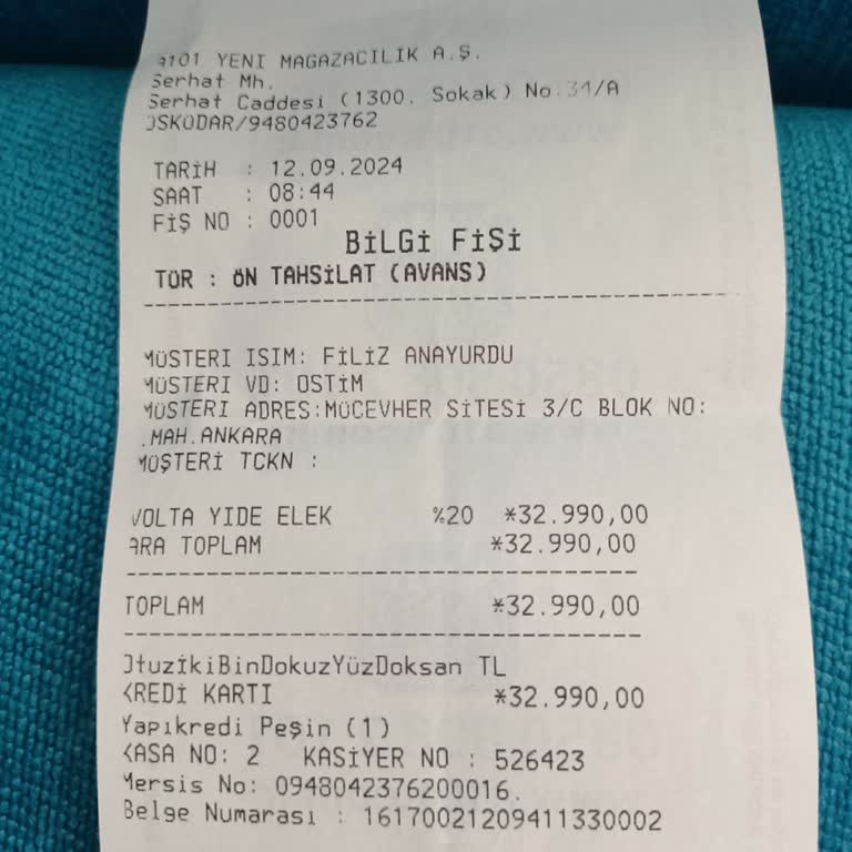 A101 Mağazada İstenmeyen Ürün İadesi