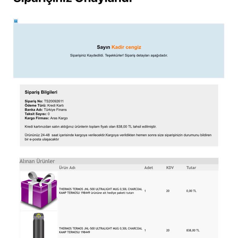 Roxformshop Kargoya Verilmeyi Ve Müşteri Hizmetleri Olmayışı