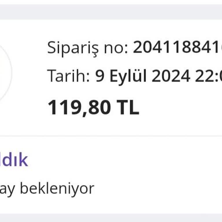 SasoHome 12 Gün Oldu Sipariş Vereli Hala Kargoya Verilmedi