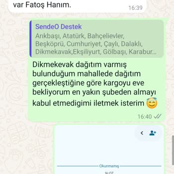 Sendeo Çelişkisi Dağıtım Yapmak Yerine Müşteriyi Şubeye Zorlayan Firma