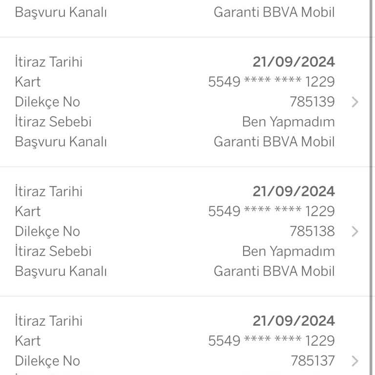 Garanti BBVA Garanti/Bonus Kartımdan Bilgim Dışında Harcama Yapıldı