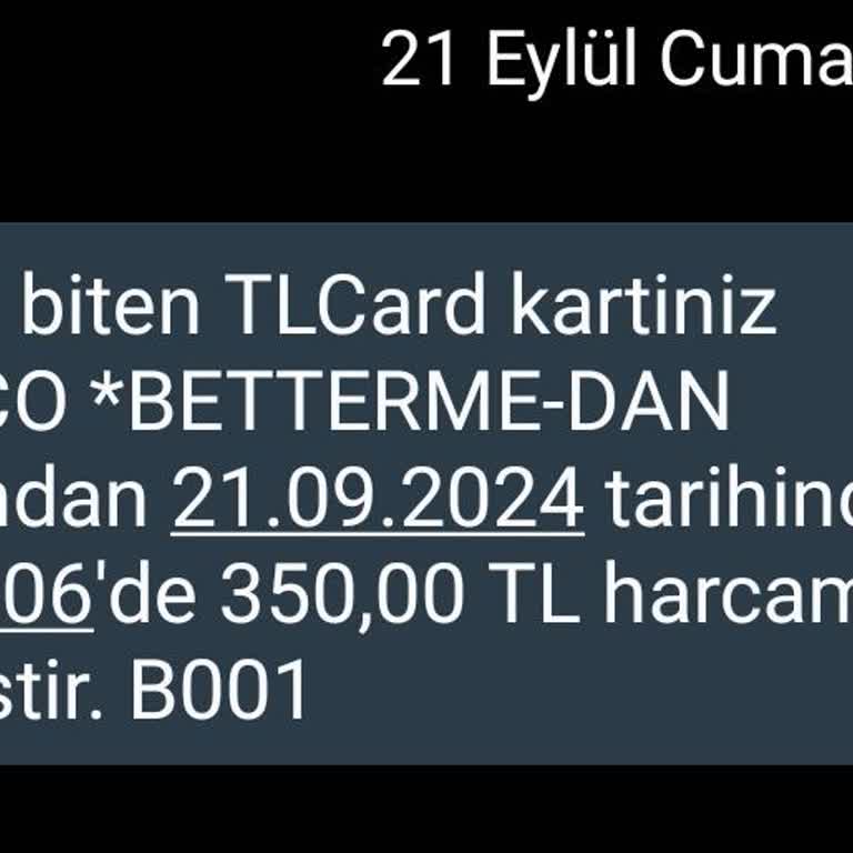 Betterme Para İadesi İstiyorum!