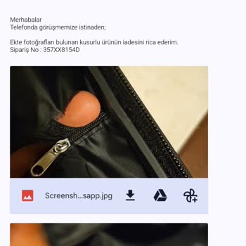 Çetinkaya 357XX8154D Numaralı Ürünün İadesini Yapmıyor