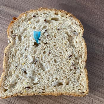 BİM Ekmecik Ekmeğinden Çıkan Eldiven Parçası