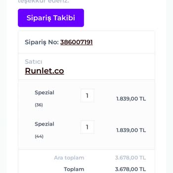 Runlet.co İade Talebime Cevap Bile Vermiyor