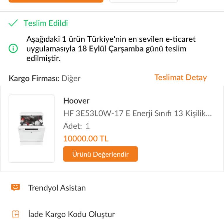 Trendyol Günledir Teslimat Sorunumu Çözmüyor.