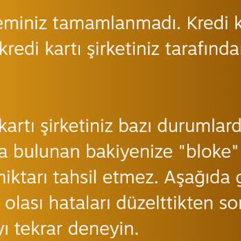 Tosla İnternet Alışverişlerinde Hata Veriyor